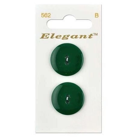 Пуговицы BLUMENTHAL LANSING "Elegant", зеленые, 2 шт