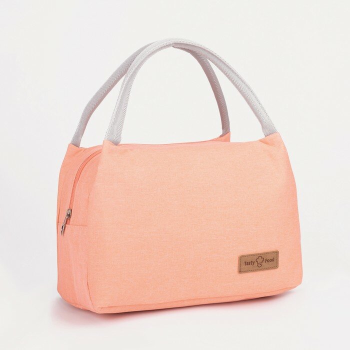 Market-Space Сумка термо Ланч, 27*16*19см, отдел на молнии, розовый