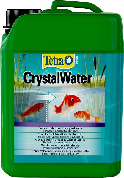 Tetra Средство TetraPond CrystalWater для безопасного и быстрого удаления плавающих частиц в прудах, 3 л