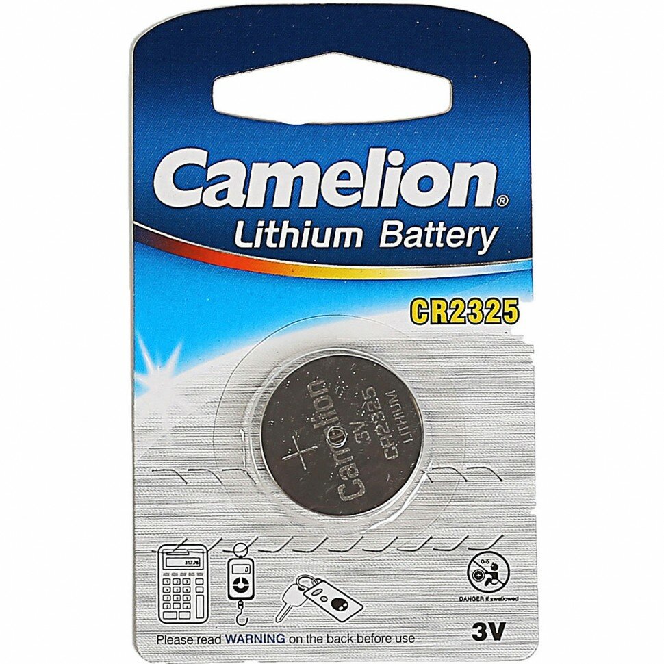 Батарейка CR2325 Camelion BL-1 3V 1шт