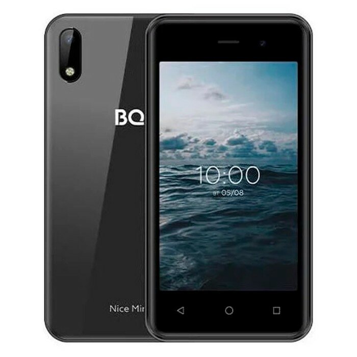 BQ Смартфон BQ S-4030G Nice Mini, 3.97", IPS, 2 sim, 1Гб, 16Гб, 2Мп, microSD,1550мАч, серый