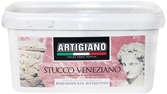 Декоративная штукатурка Artigiano Stucco Veneziano венецианская штукатурка 2,5 л