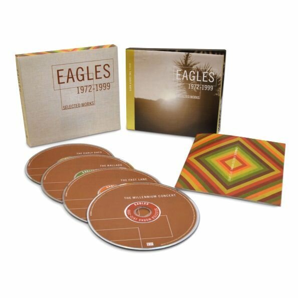 Eagles - Selected Works 1972-1999/ 4CD [Limited Box Set][44-page Booklet with Rare Photos](Compilation, Live Recording, Remastered, Reissue 2013)