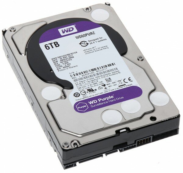   WD Original SATA-III 6Tb WD60PURZ Video Purple WD60PURZ