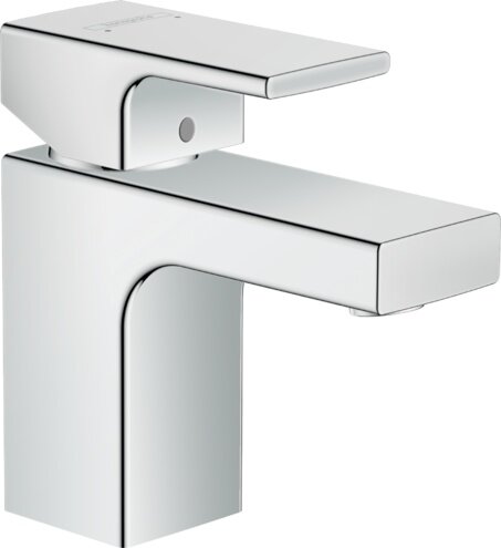 Смеситель для раковины 70 со сливным гарнитуром Hansgrohe Vernis Shape 71560000 хром