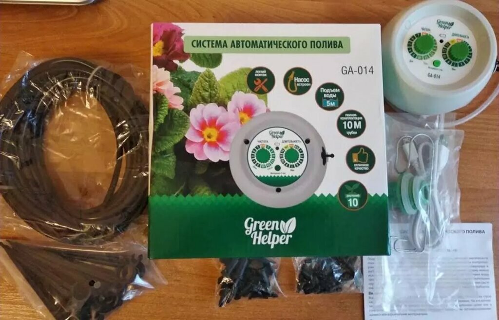 Green Helper GA 014 автоматический капельный полив комнатных цветов - фотография № 8