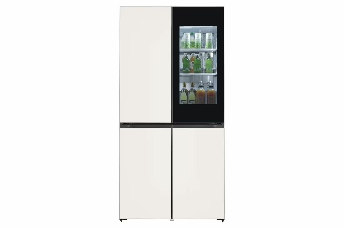 Холодильник LG InstaView Door-in-Door GR-X24FQEKM - фотография № 1