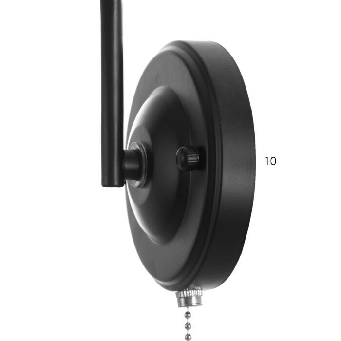 Бра "Эдотт" Е27 40Вт черный - фотография № 4
