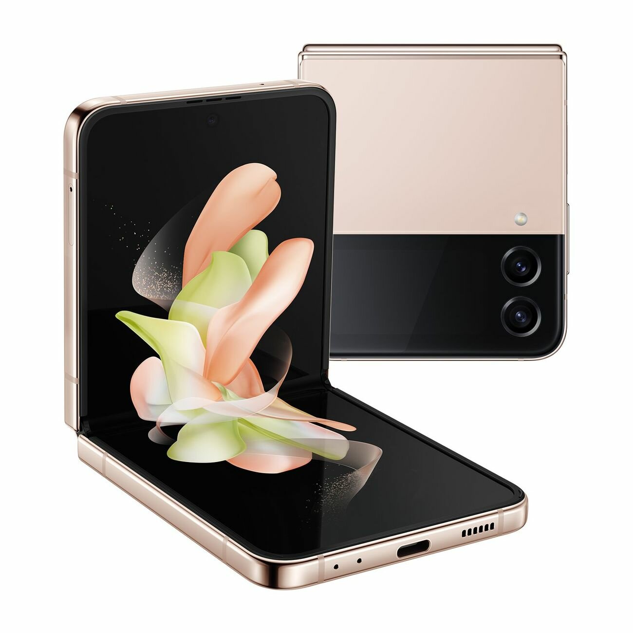 Смартфон Samsung Galaxy Z Flip4 8/128GB Gold (SM-F721B)