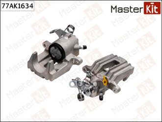 Тормозной Суппорт Зад. Лев. Skoda Octavia I (1u2) 1996 - 2010, Vw Bora (1j2) 1998 - 2013 MasterKit арт. 77AK1634