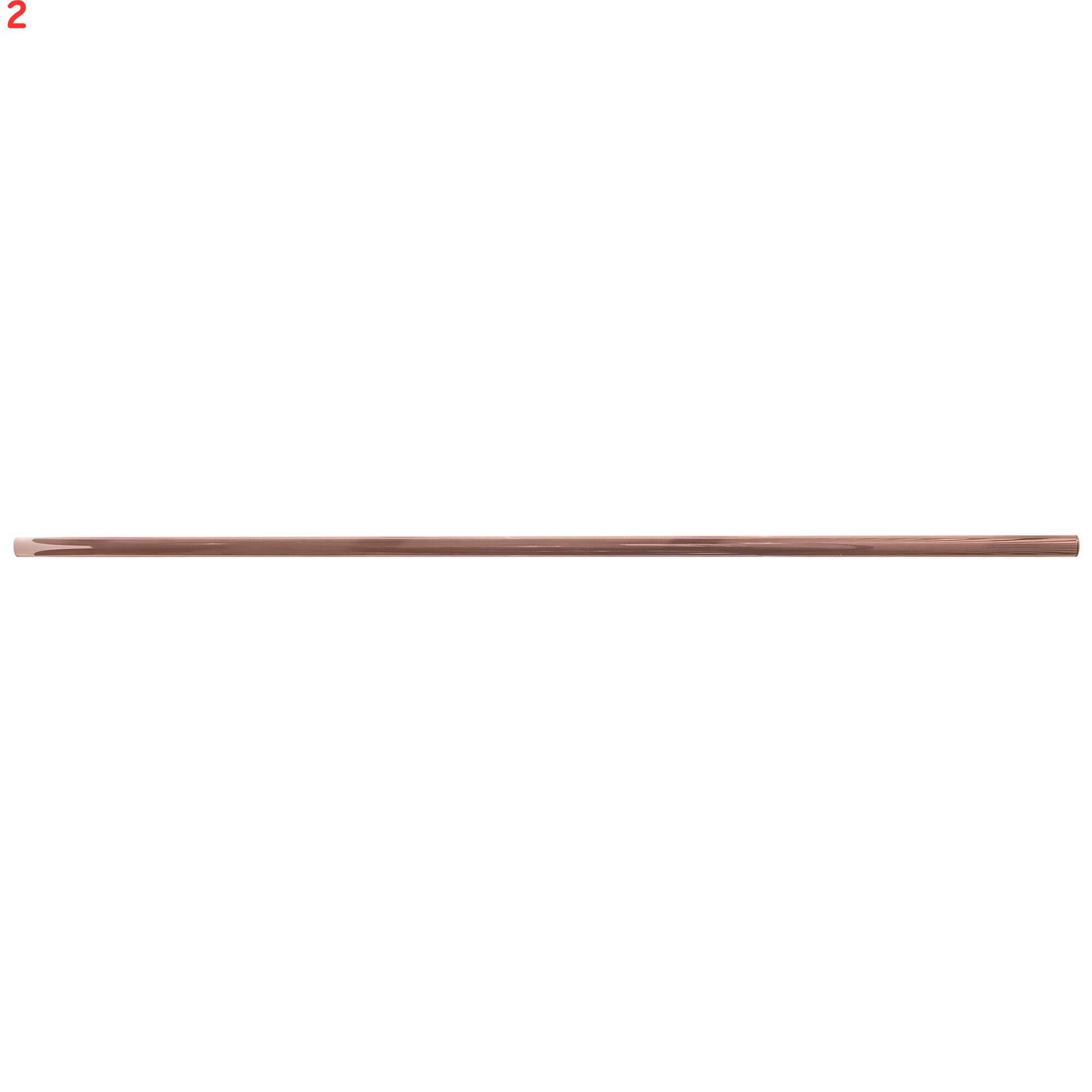 фото Столб для забора полукруглый Grand Line 51х2500 мм коричневый (2 шт.)