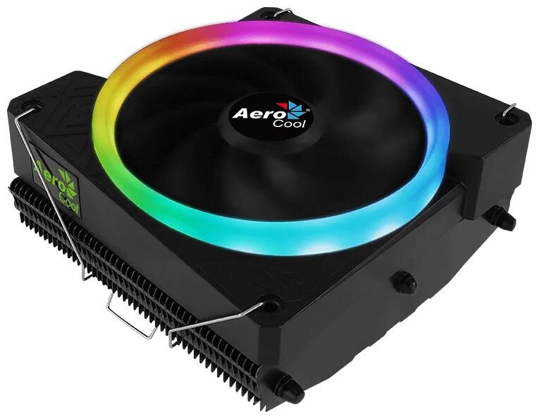 Кулер для процессора AeroCool Cylon 3 ARGB, черный
