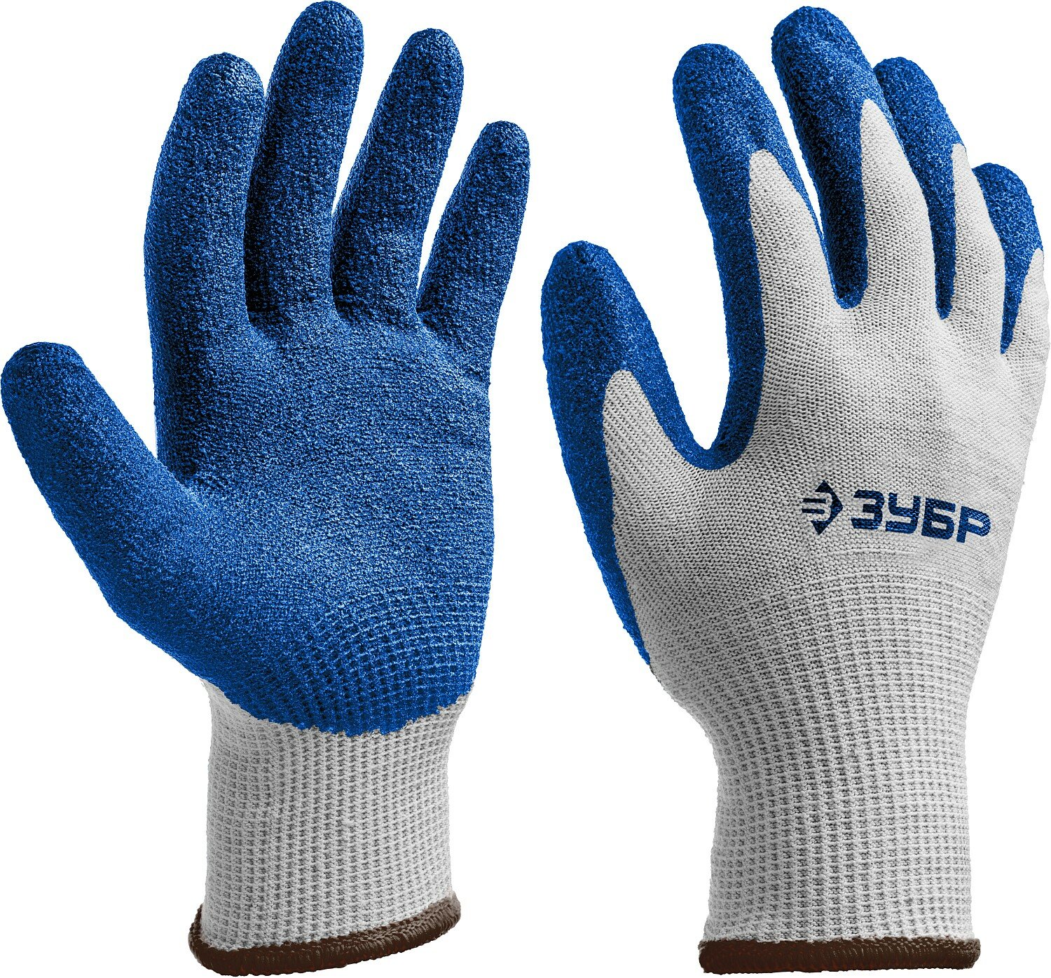 ЗУБР захват, текстурированное покрытие, размер L-XL, перчатки с нитриловым обливом, Профессионал (11457-XL) - фотография № 4