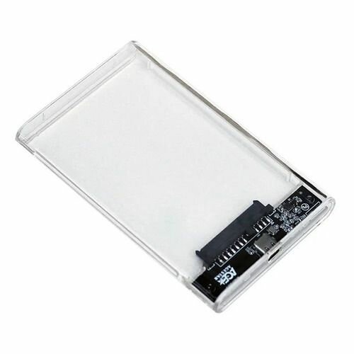 Внешний корпус для HDD/SSD AgeStar 3UB2P4C, прозрачный