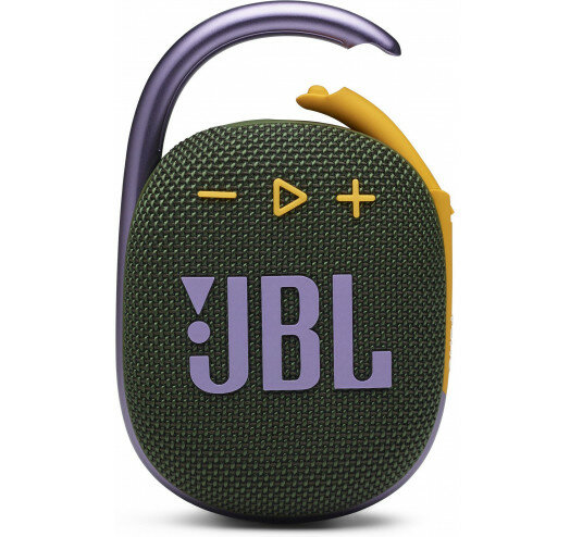 Портативная акустическая система JBL CLIP 4, зеленая