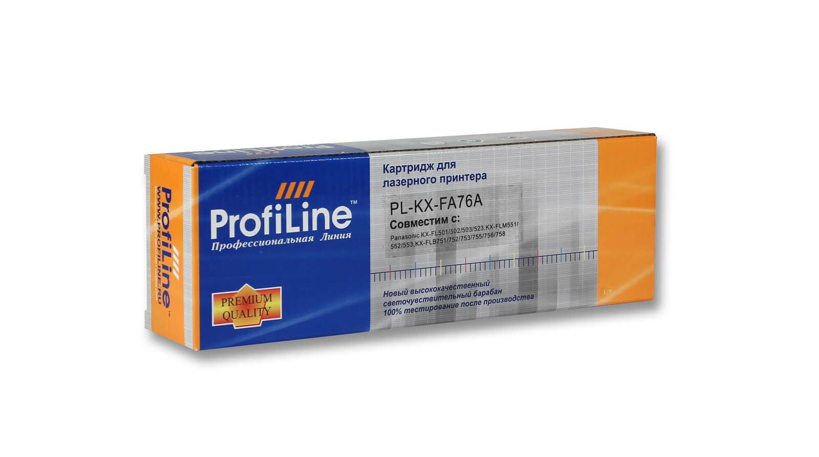 Картридж KX-FA76A7 для Panasonic KX-FL503, KX-FLB758, KX-FLM553, KX-FL523, KX-FLB753, KX-FL501 ProfiLine