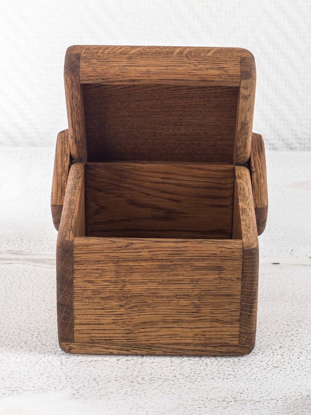 Набор коробочек для хранения "Кубик" из светлого дуба, 2 предмета - фотография № 6