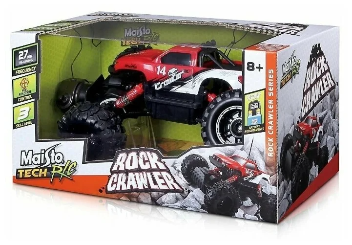 Внедорожник на радиоуправлении ROCK CRAWLER Maisto 82746