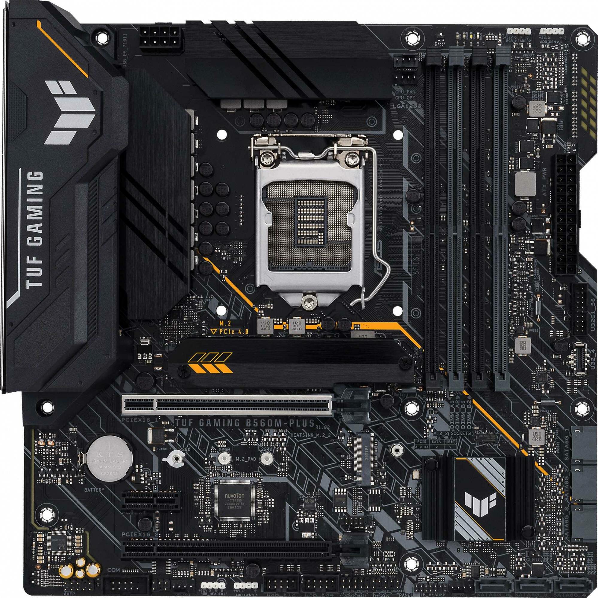 Материнская плата Asus TUF GAMING B560M-PLUS, Soc-1200, mATX