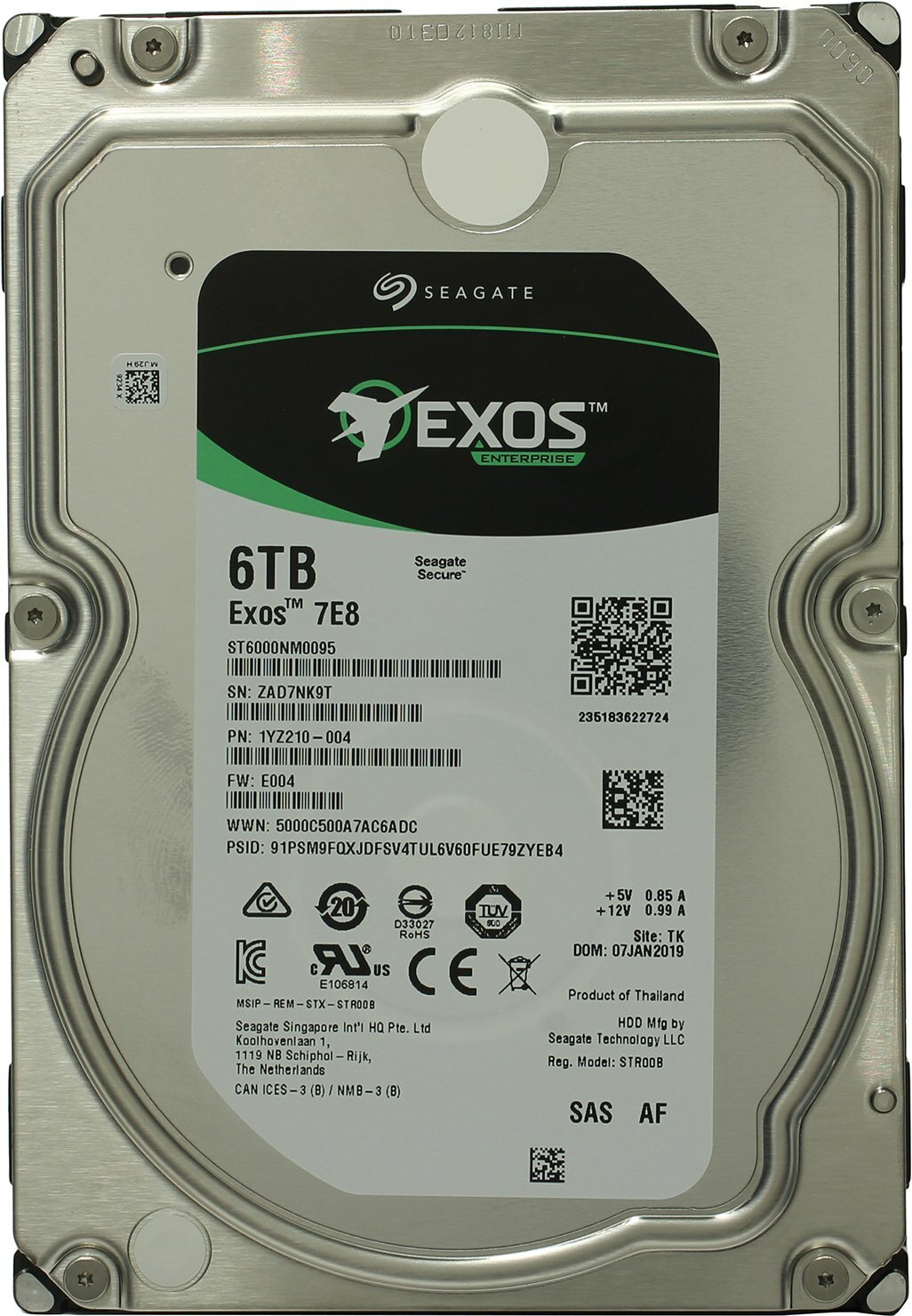 Жесткий диск Seagate 6 ТБ ST6000NM0095