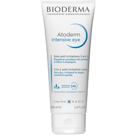 Средство для ухода за областью вокруг глаз 3-в-1 BIODERMA Atoderm, 100 мл