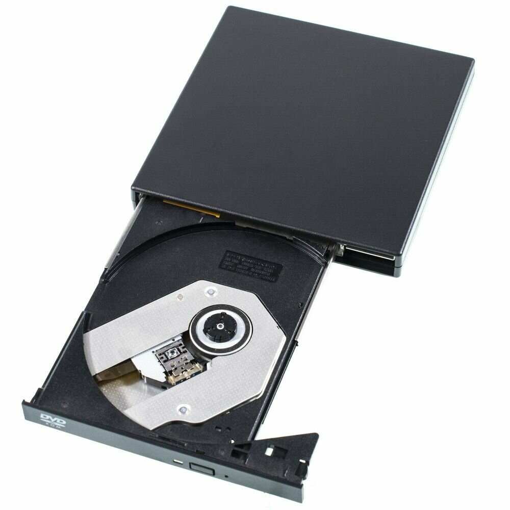 Внешний оптический CD-RW / DVD-ROM привод (дисковод) USB 20 для ПК ноутбука компьютера