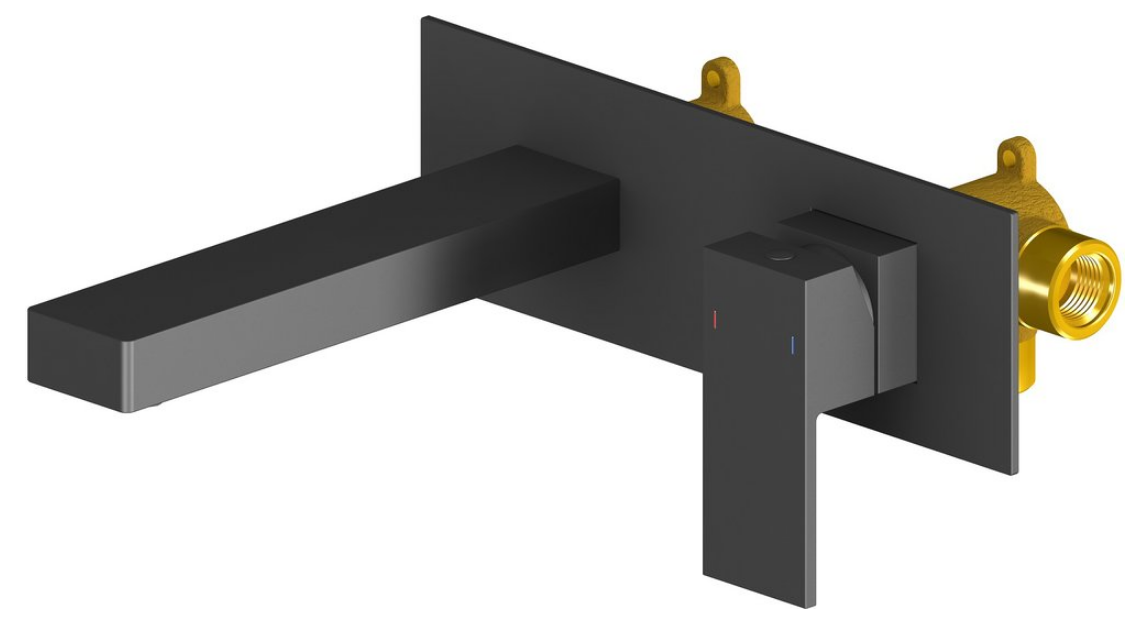 Смеситель TIMO Selene 2071/03SM black для раковины