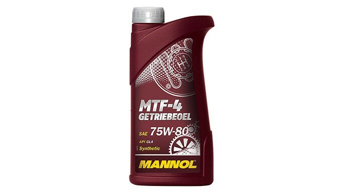 MANNOL MTF-4 Getriebeoel SAE 75W-80 GL-4 (1л.) Син. трансм. масло