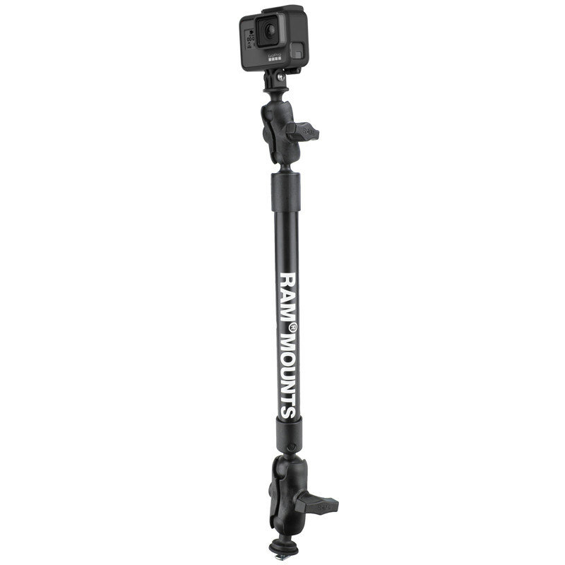 RAP-354-TRA1-12-A-GOP1 RAM Tough-Pole 56 см штанга на салазки для GoPro, шары 25 и 38 мм