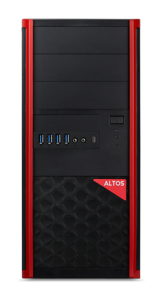 Acer Рабочая станция Altos BrainSphere P150 F8 , Tower 1200W, i9-12900F, 32G DDR4 3200, 1TB SSD M.2, RTX A6000 GDDR6 48GB, Mouse, NoOS, 3y.w