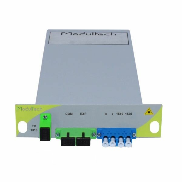 Mux CWDM, 1- (1510, 1530 ) + TV 1310, , LGX 1/3