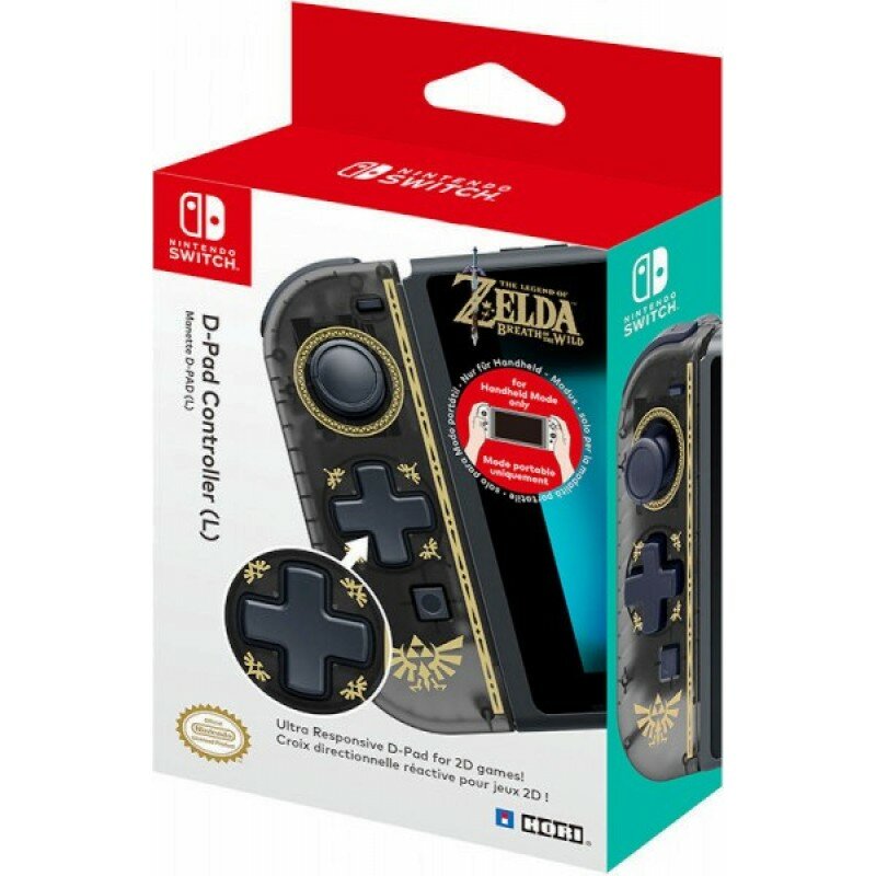 Геймпад HORI D-PAD Controller for Nintendo Switch (L), Zelda (NSW-119E)