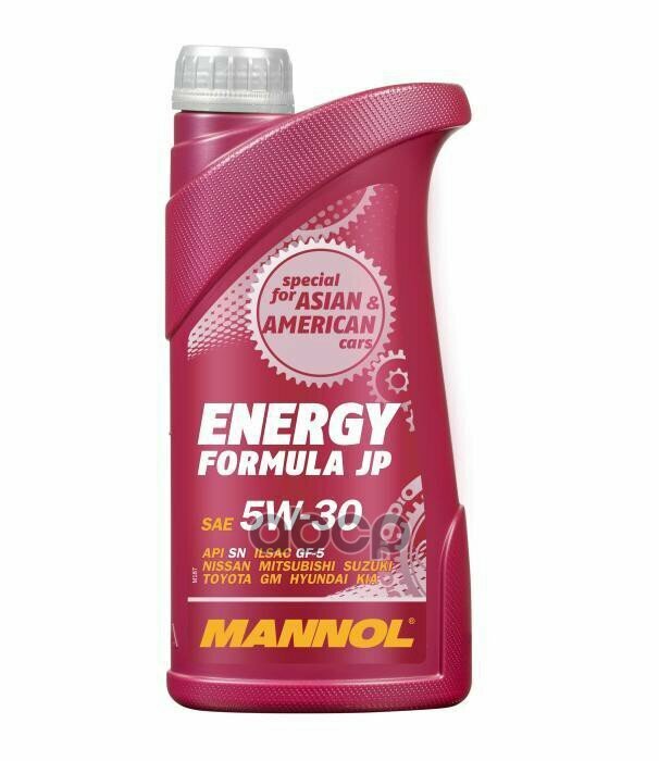 MANNOL Масло Моторное Mannol Energy Formula Jp Sn/Gf-5 5W30 Синтетическое 1Л.