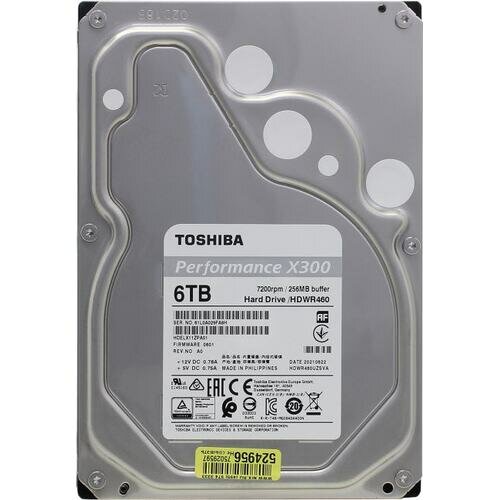 Жесткий диск Toshiba X300 HDWR460UZSVA
