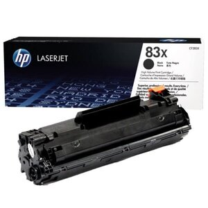 HP Картридж HP 83X Black черный HP LaserJet Pro M201n, M125a, M225dw, M225rdn, M127fn, M127fw оригинальный CF283X