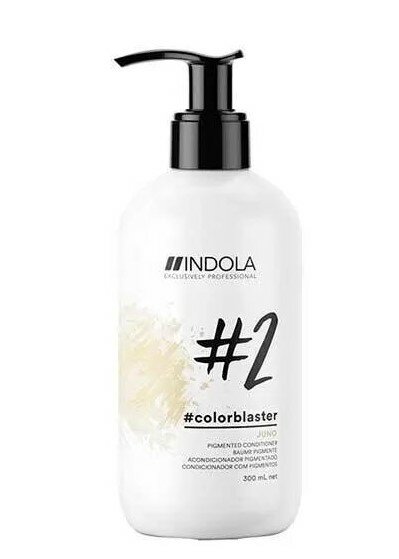 Бальзам для волос тонирующий Indola Professional Colorblaster Juno Neutralizer Джуно нежный серебряный нейтрализирующий 300 мл