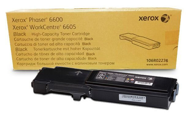 Тонер Картридж Xerox 106R02236 черный для Xerox Ph 6600/WC 6605