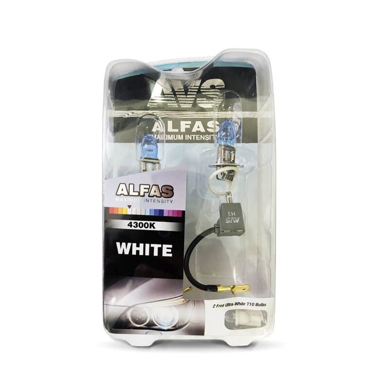 Галогенные лампы AVS ALFAS Maximum Intensity 4300K H3 12V 85W