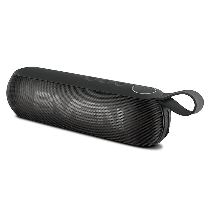 Портативная акустика SVEN PS -75, черный (6 Вт, Bluetooth, FM, USB, microSD, 1200мА*ч)