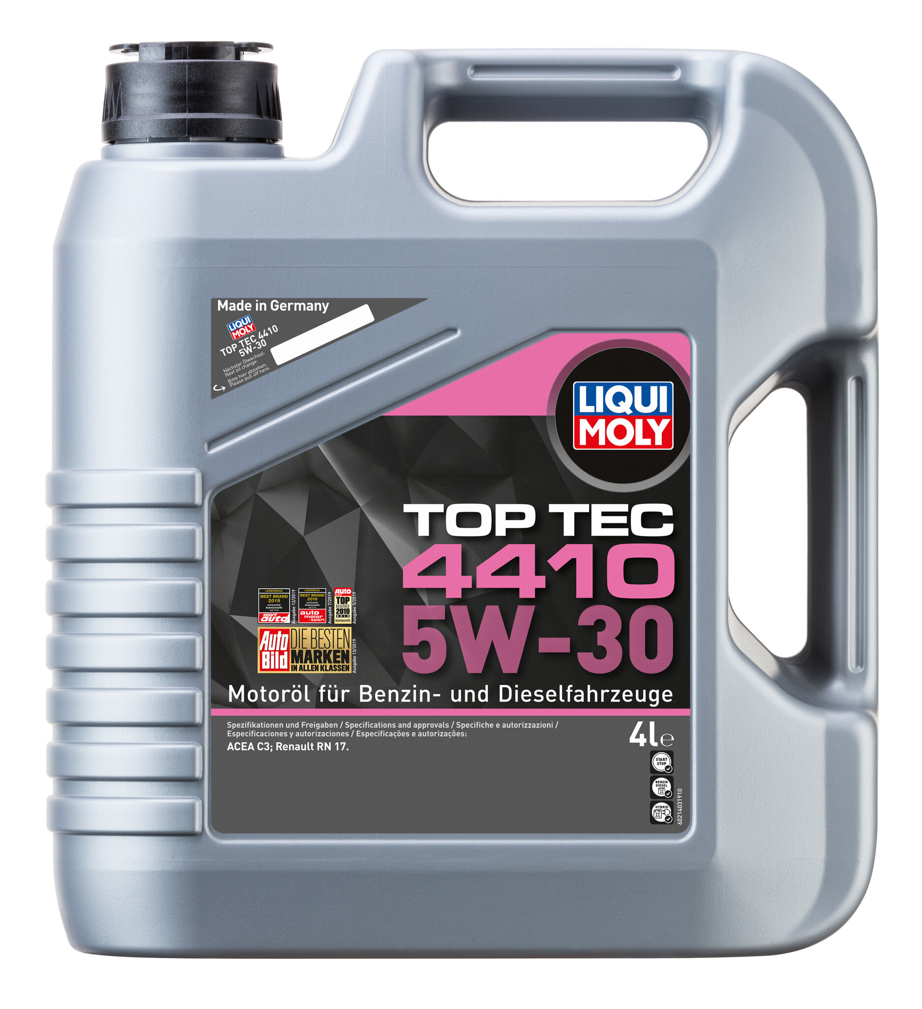 HC-синтетическое моторное масло LIQUI MOLY Top Tec 4410 5W-30