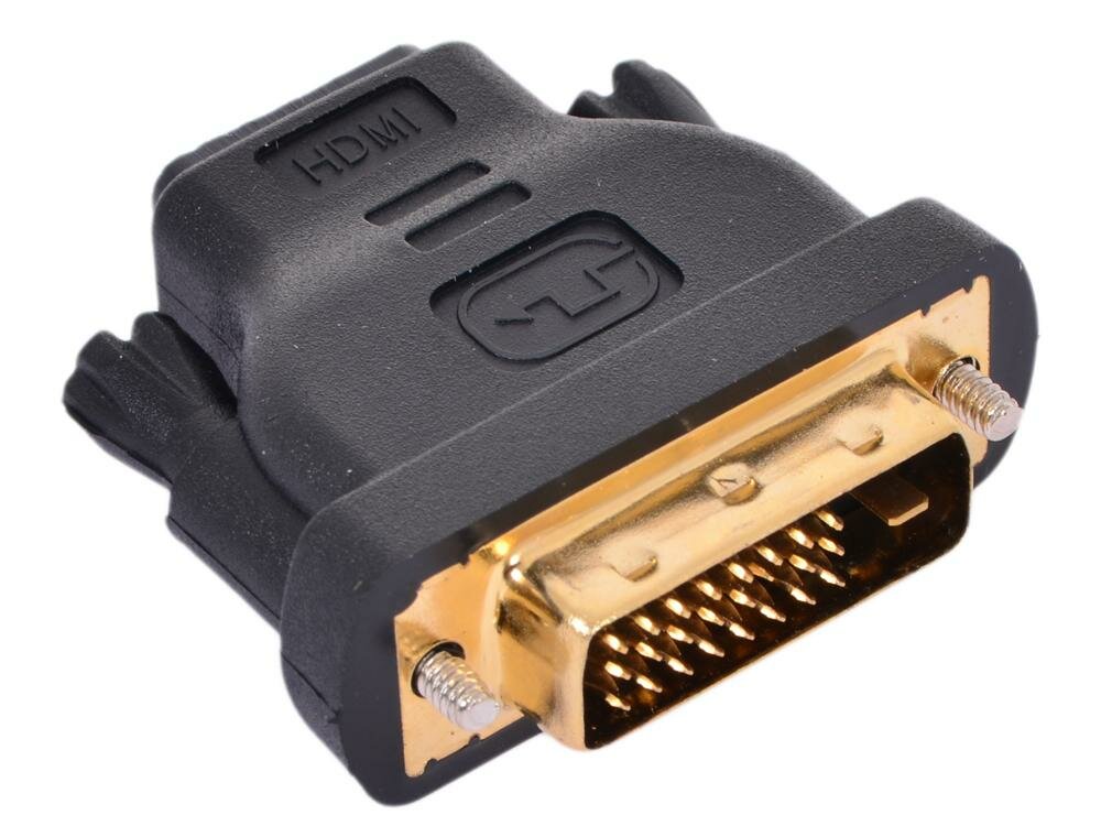 Переходник VCOM HDMI 19F to DVI-D 25M позолоченные контакты