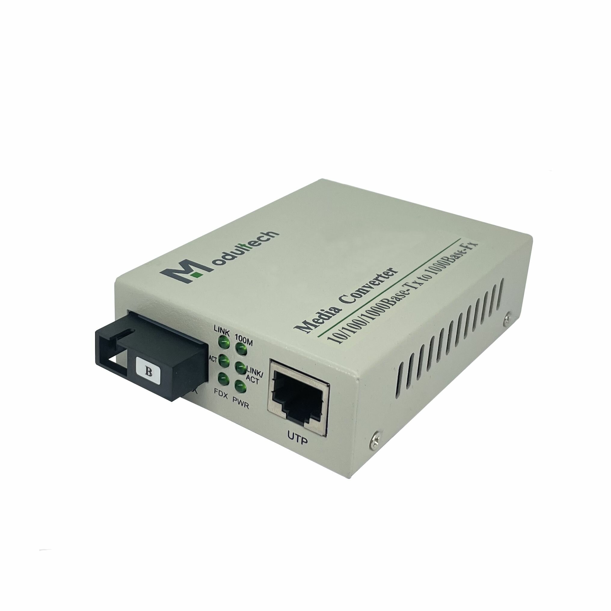 Медиаконвертер WDM 40 км 10/100/1000 Base-T – 1000 Base-FX Tx:1550/Rx:1310 RJ-45 SC