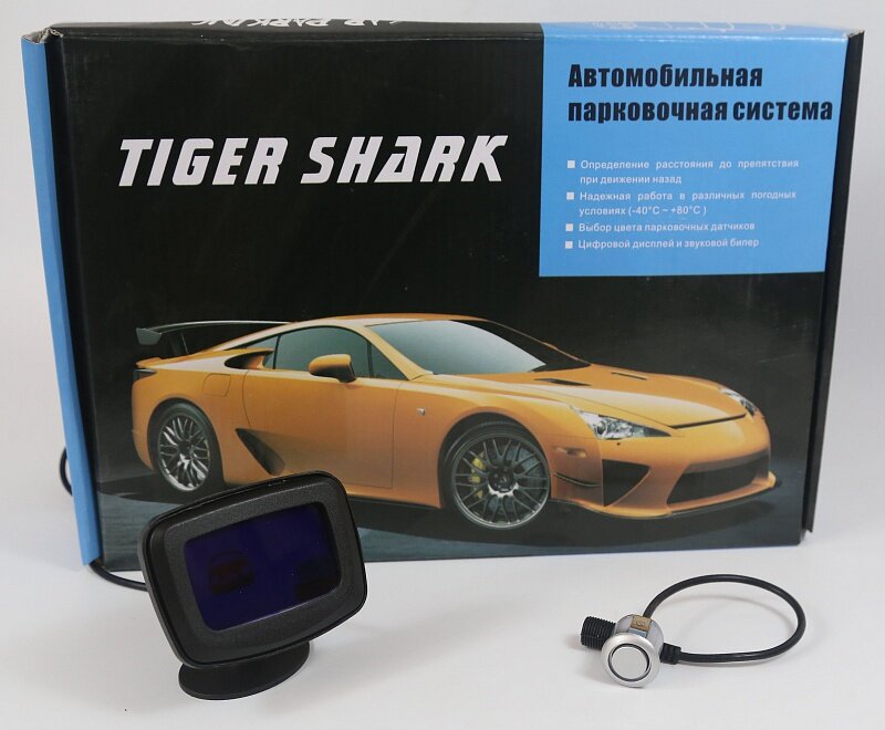 Парктроник TIGER SHARK TS 605 (цвет серебристый)