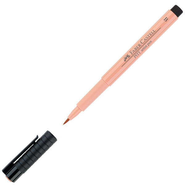 Ручка-кисть капиллярная Faber-Castell Pitt Artist Pen Brush 132 светло-телесный