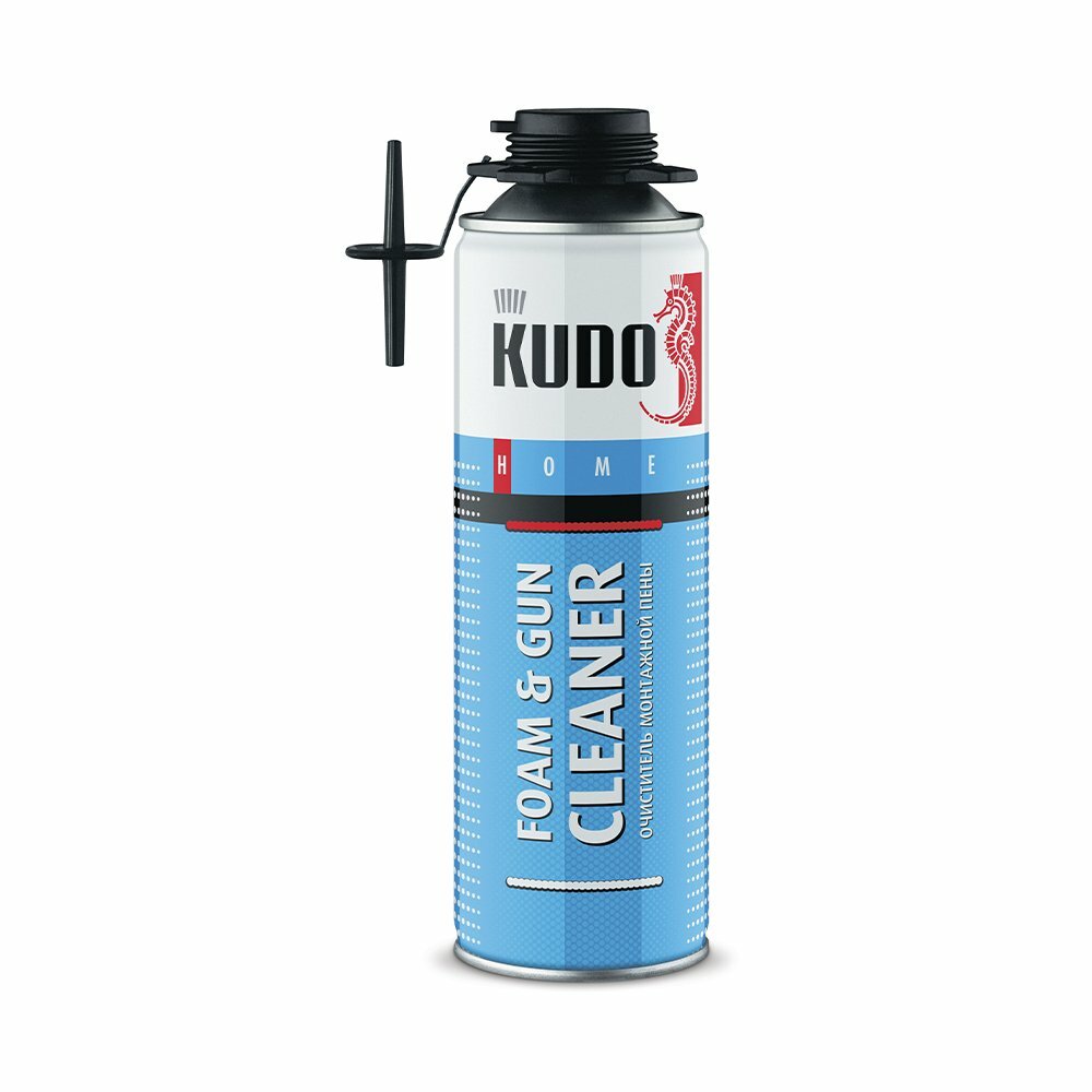 Очиститель монтажной пены KUDO FOAM &GUN CLEAR 650 мл