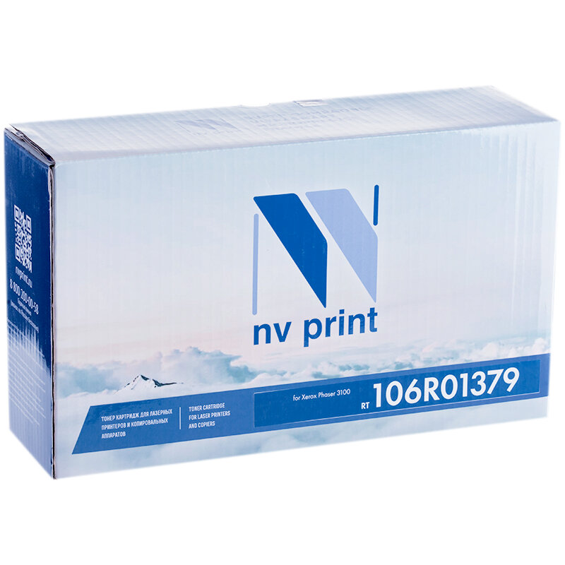 Принт-картридж совместимый NV Print 106R01379 черный для Xerox Phaser 3100MFP (6K) NV_106R01379
