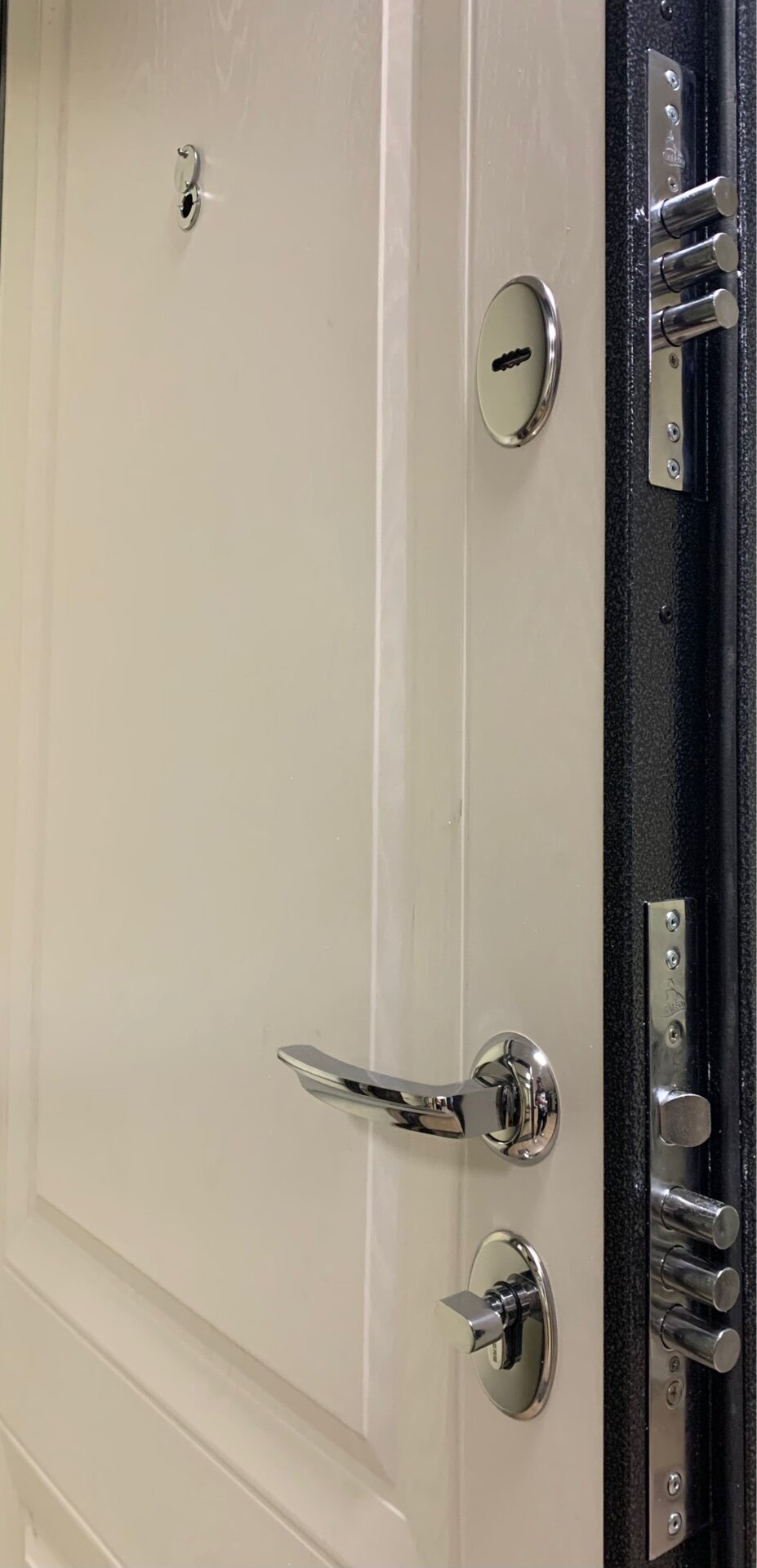 Входная металлическая дверь с МДФ панелью 870 Правая - фотография № 10