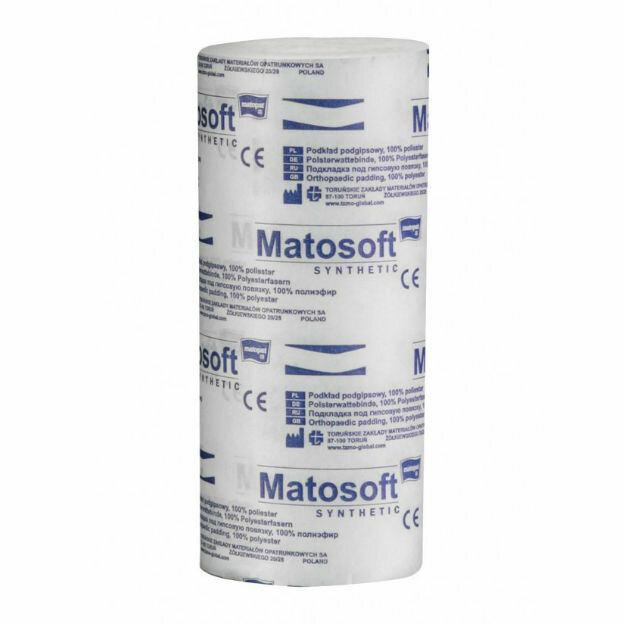 Прокладка под гипсовые повязки Матопат Matosoft Synthetic 20 см х 300 см, 12 шт