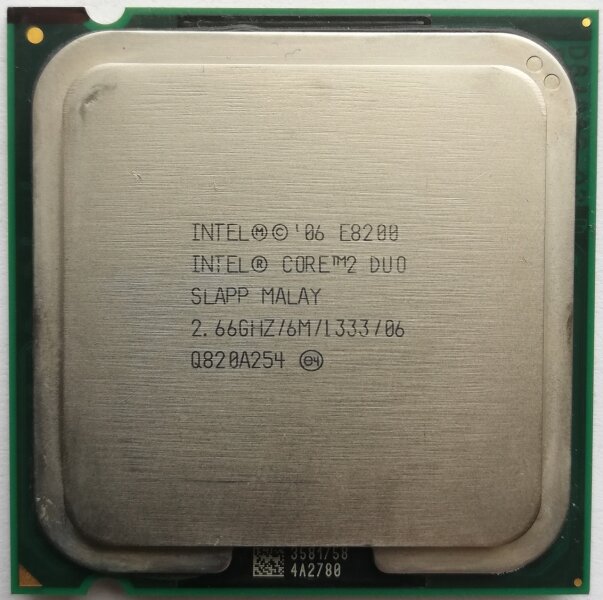 Процессор Intel Core 2 Duo E8200 Wolfdale LGA775 2 x 2667 МГц