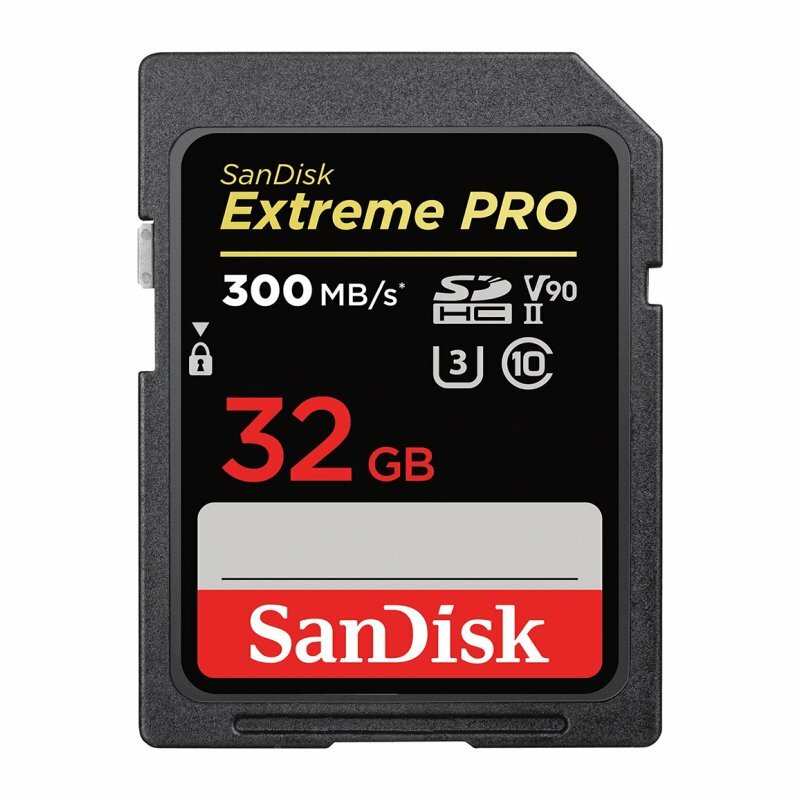 Карты памяти SanDisk Extreme Pro SDHC UHS-II V90 U3 300/260 MB/s 32GB SDSDXDK-032G-GN4IN